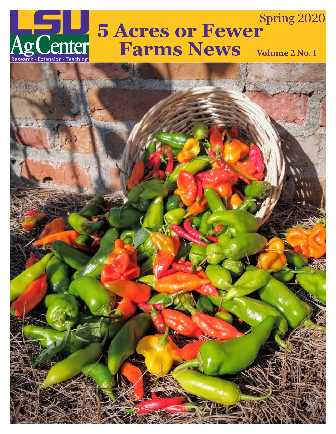 5 Acres or Fewer Farms News - Spring 2020